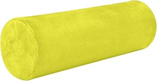 EtherSpher Almohadas redondas de espuma viscoelástica para cama de color amarillo limón