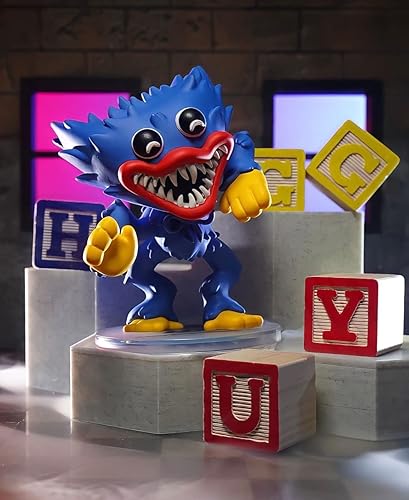 Vista 5 de Youtooz Poppy Playtime Collection: Poppy, Huggy Wuggy and Player - Juego de figuras de vinilo coleccionables