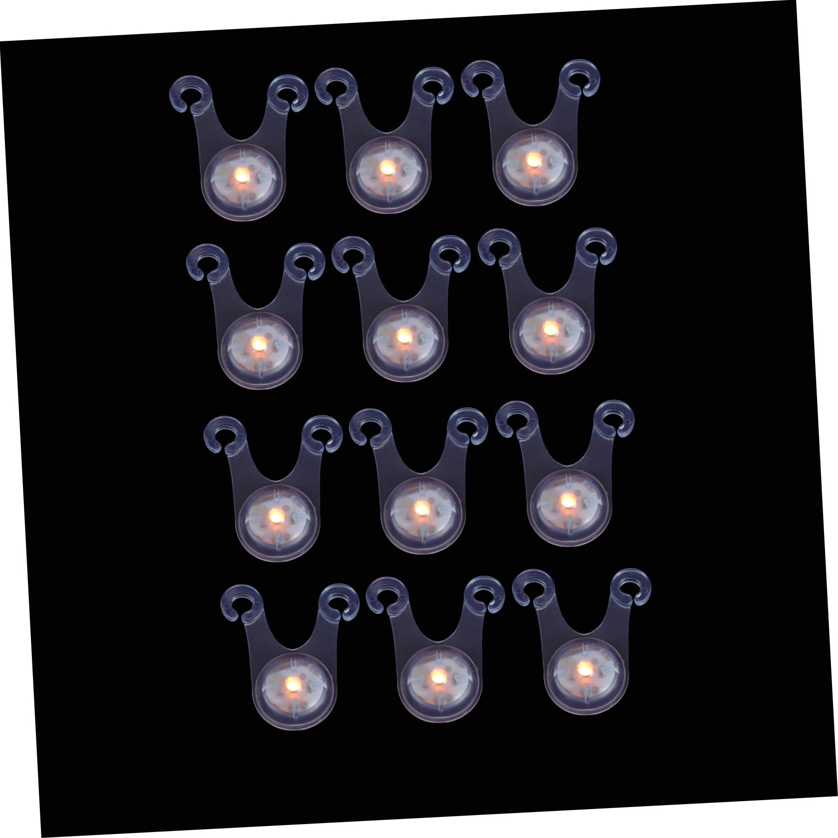 Luz trasera para bicicleta colgante de material Eva resistente con 12 unidades amarillas potentes 8