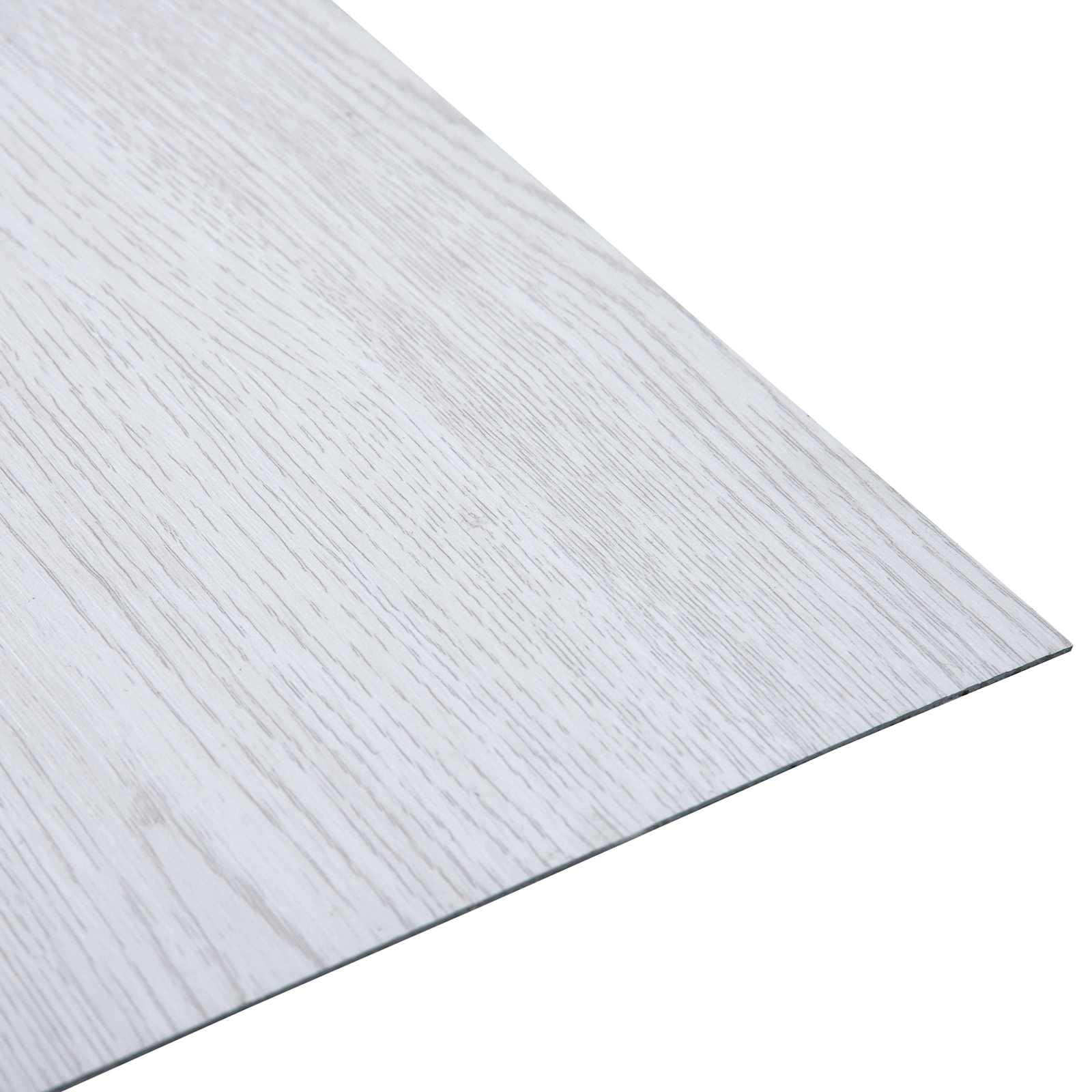 Tablones autoadhesivos de PVC de madera blanca, 30,5 x 30,5 cm, juego de 55 unidades, para interiores, modernos pisos para sala de estar, cocina