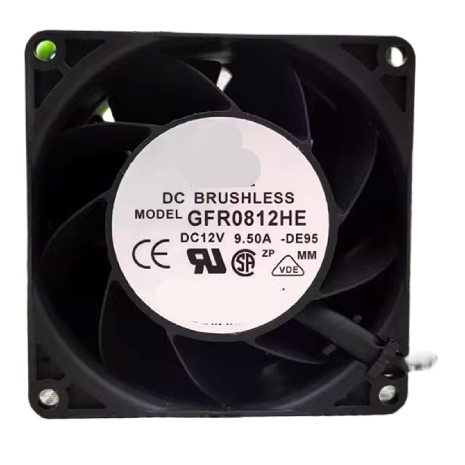 YMUGUEGH GFR0812HE 12V 9.5A 8cm 30,000rpm fan