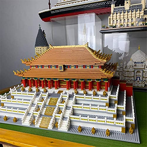 n.g. Wohnkultur Weltberühmte Architektur Der Kaiserpalast Taihe Palace 3D DIY Mini Diamond Blocks Bricks Building Toy… – Bild 7