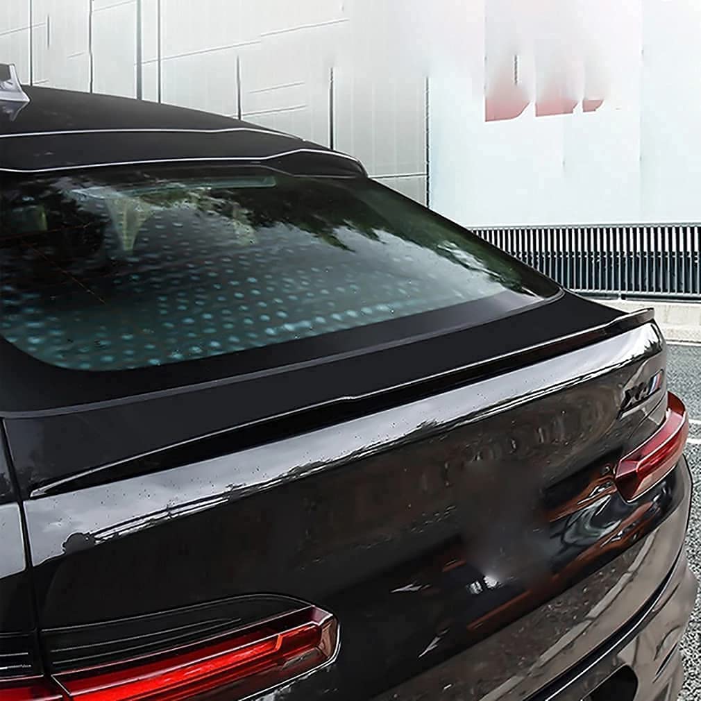 Spoiler Arrière Pour BMW X4 G02 (2019-2021) Et X4 M - Becquet Toit Coffre En ABS/fibre De Carbone, Effet Aérodynamique - 12