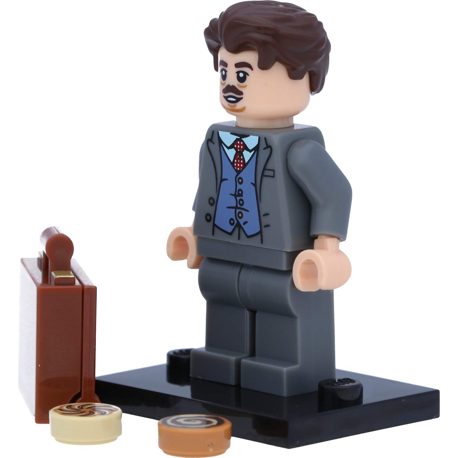 LEGO 71022 Jacob Kowalski Mini Figure with Accessories (Fantastic Beasts) - Image 2