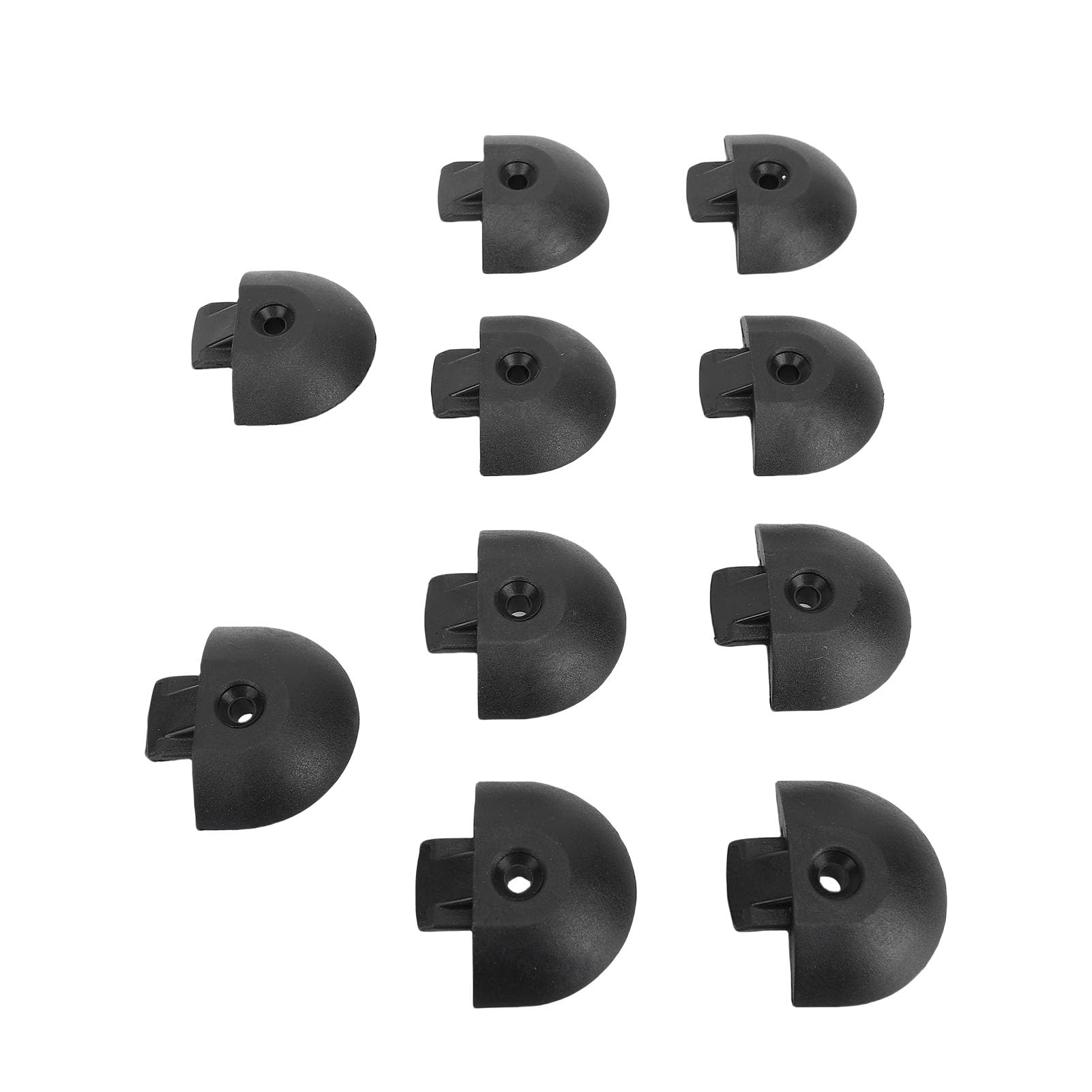 Bediffer Embout de Rail en L, Conception sans Couture pour Lit de Camion, Remorque, Contrôle du Fret, Pick-up RV ATV, 10 Pièces
