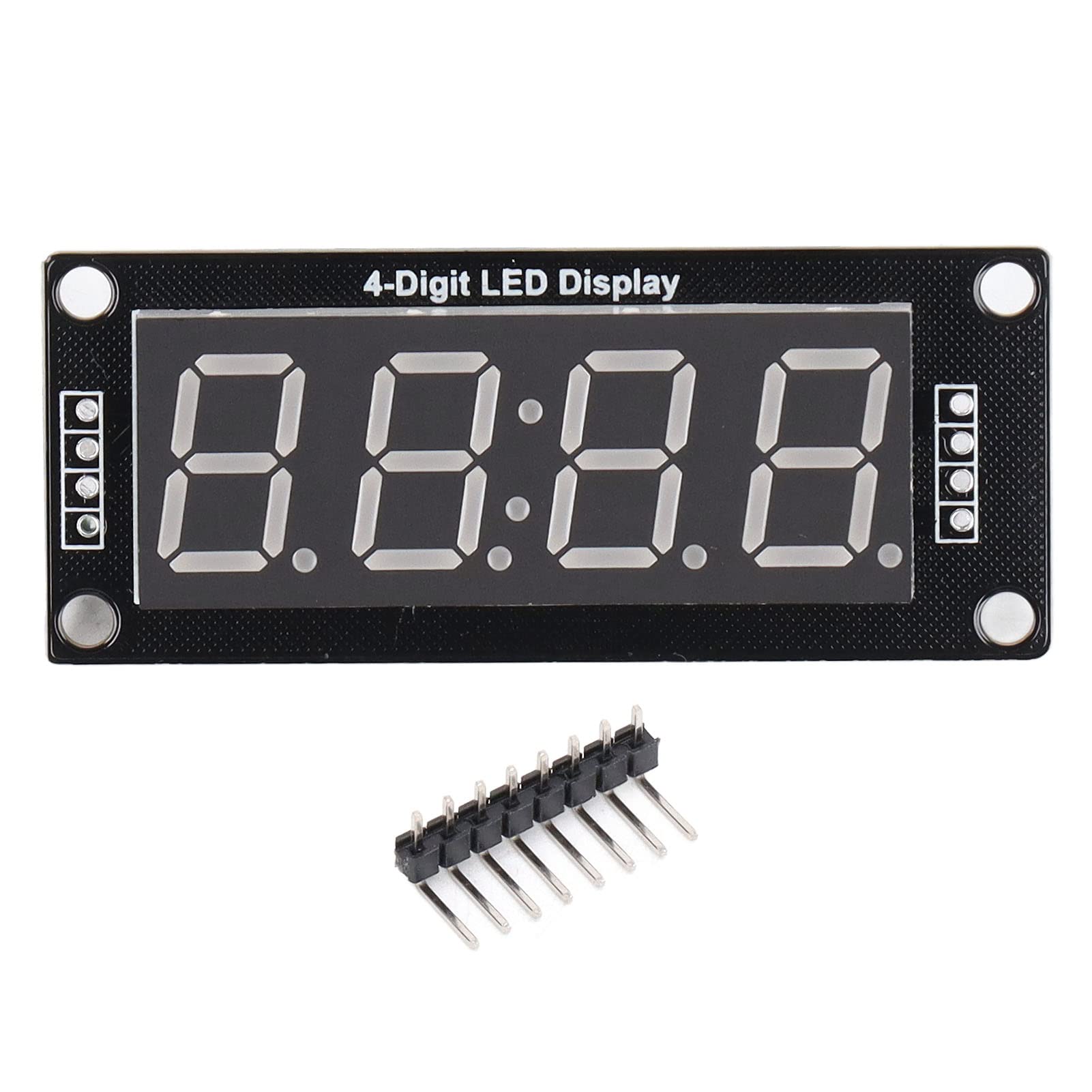 TANIQIACA 0.56in LED Display Module 4 Digit 7 Segment Digital Tube Clock Module with Pin Header 5V