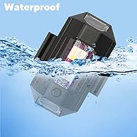 Vista 4 de QVEVDACAR - Luces estroboscópicas LED para dron, 7 colores, mini, USB recargable, iluminación anticolisión, luces traseras para aviones