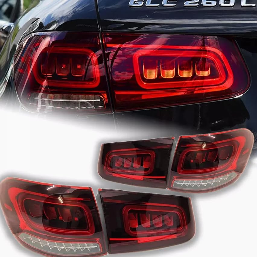 Amazon.com: FeAdviancce Pair LED Tail Light Assembly Upgrade For