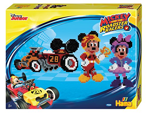 Hama Beads Disney Mickey y la Roadster Carreras Caja de Regalo