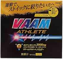 Amazon | VAAM(ヴァーム) アスリートパウダー パイナップル風味