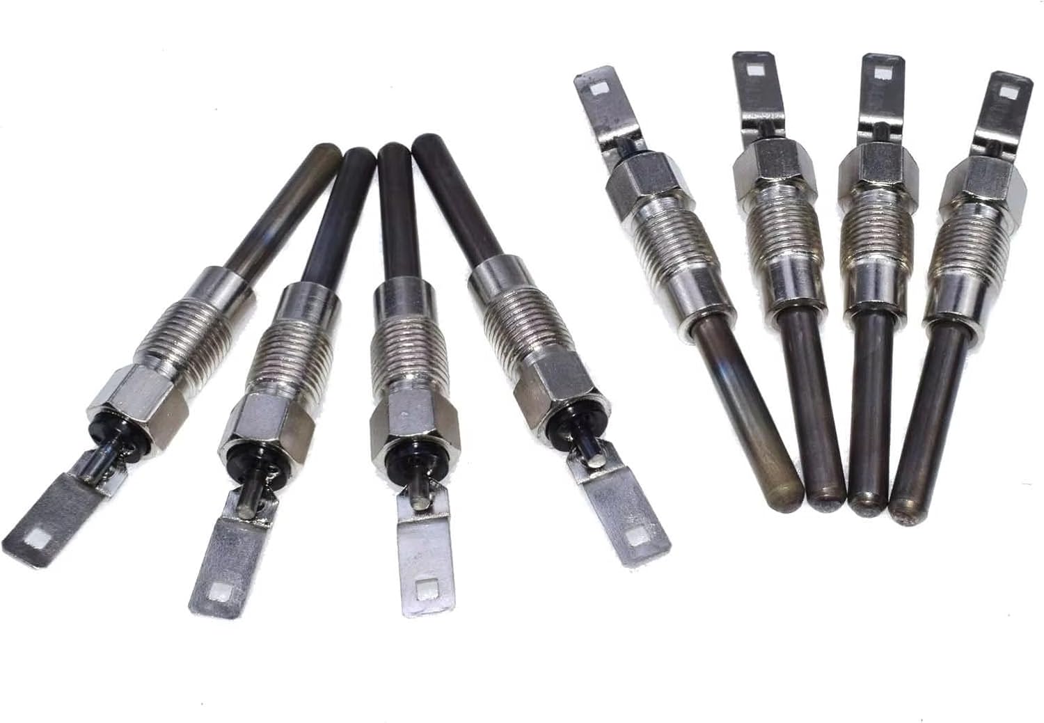 Car Heater Glow Plugs Compatible With Gmc For K1500 C1500 C2500 K2500 For Suburban 1995 1996 1997 1998 1999 8Pcs DRX00050 Diesel Glow Plug Set