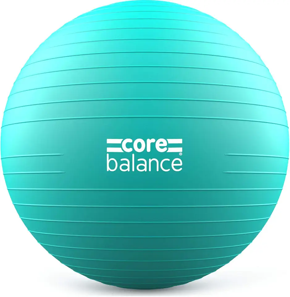 Schwangerschaftsgymnastik – fit mit Babybauch 7 Core Balance, berstsicherer Gymnastikball - für Fitness Yoga Schwangerschaft - 55cm 65cm 75cm 85cm - inkl. Luftpumpe