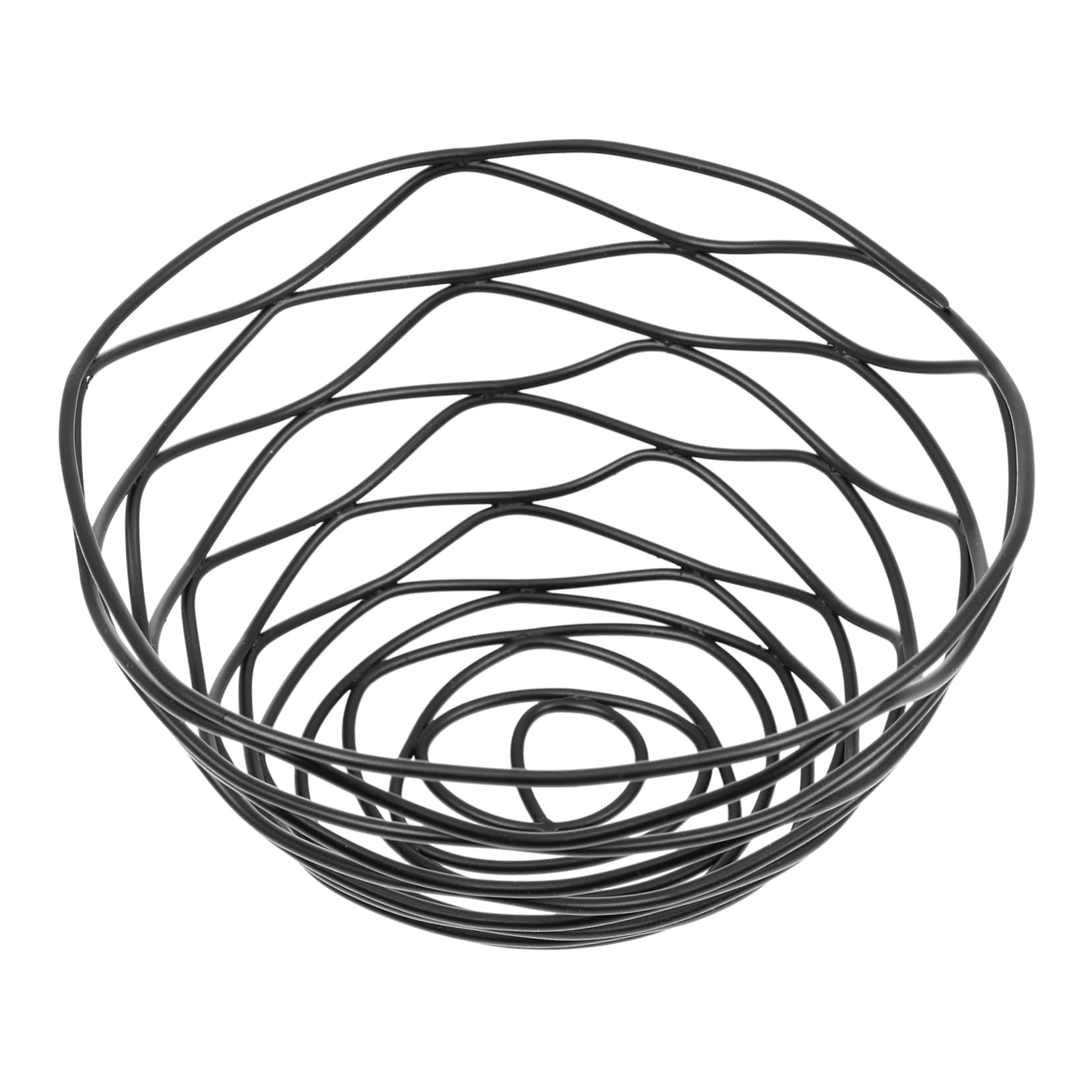 Cabilock Hollow out Snack Basket Metal French Fry Holder Fried Chicken Basket Stylish Design for Restaurants Home Use Space Saving Snack Serving