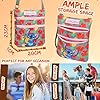 Disney Stitch Umhängetasche Mädchen & Teenager, Handtasche Mädchen mit verstellbarem Riemen, Crossbody Bag für Handy & Geldbörse, offiziell lizenziert - Multicolour #3