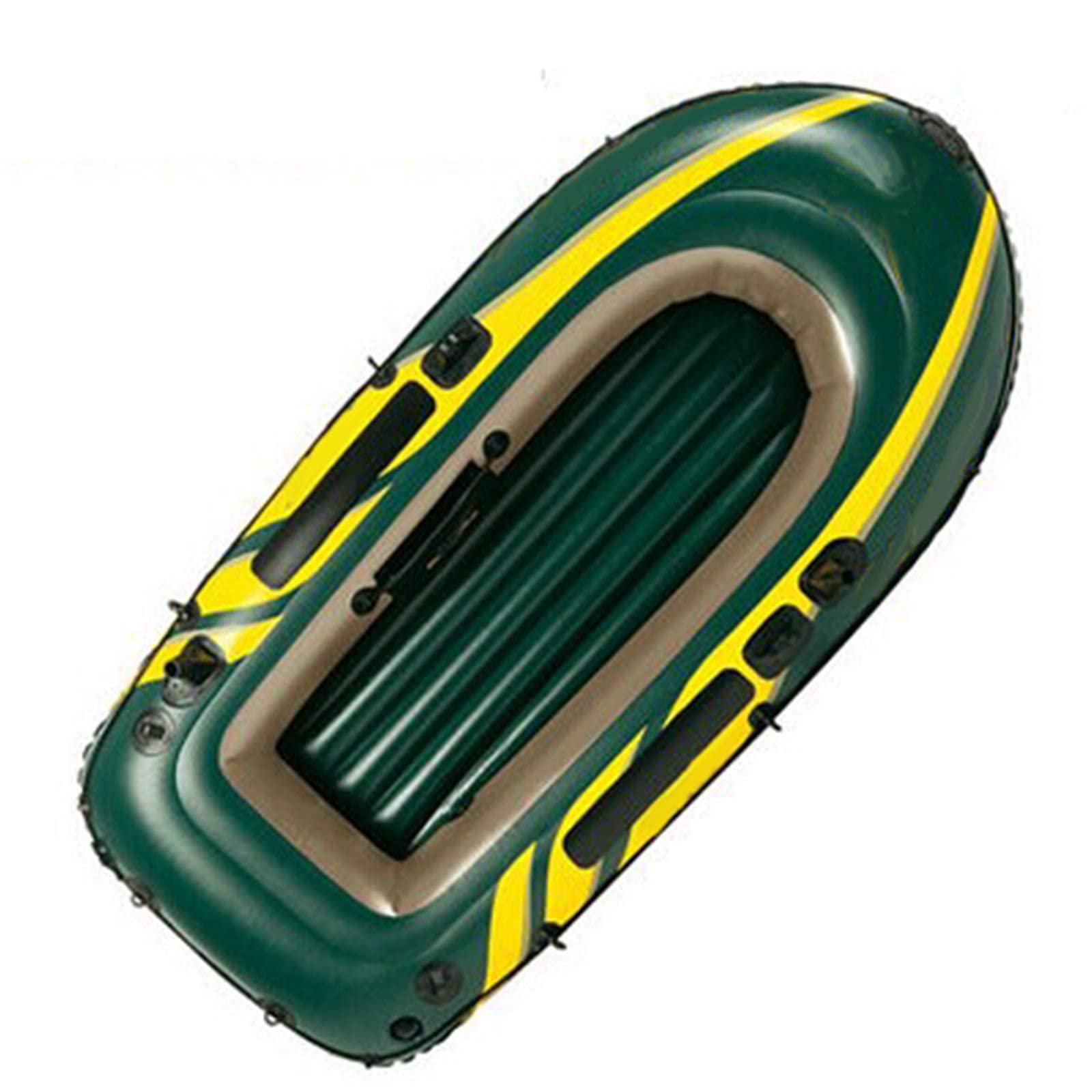 FZYE Kayak Inflable, Juego de Canoa para 2 Personas, balsa para Kayak de mar, Bote para Deportes acuáticos, Botes de remos para Adultos, Bote de Goma para Pesca, Bote a la Deriva plegab