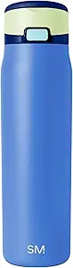Simple Modern Mesa Loop Water Bottle with Straw | 30oz Cup Holder Friendly Insulated Stainless Steel Bottles for Travel, Sports and School | Neptune