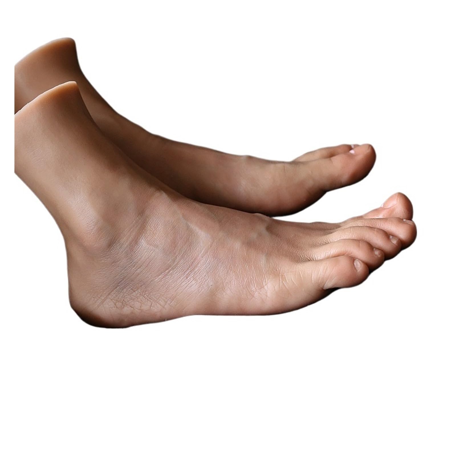Długość 26 cm Męski silikonowy model stopy Symulacja protezy buty skarpetki Manicure praktyka szkic tatuaż TGDZ4388(1 Pair foot)