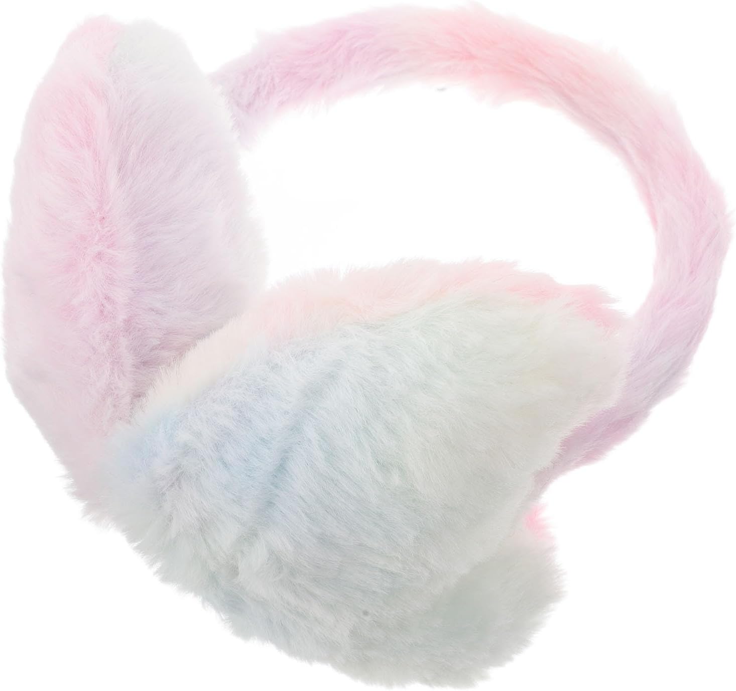 Foldable Winter Women Ear Muffs Soft Plush Cozy Outdoor Earmuffs Xmas