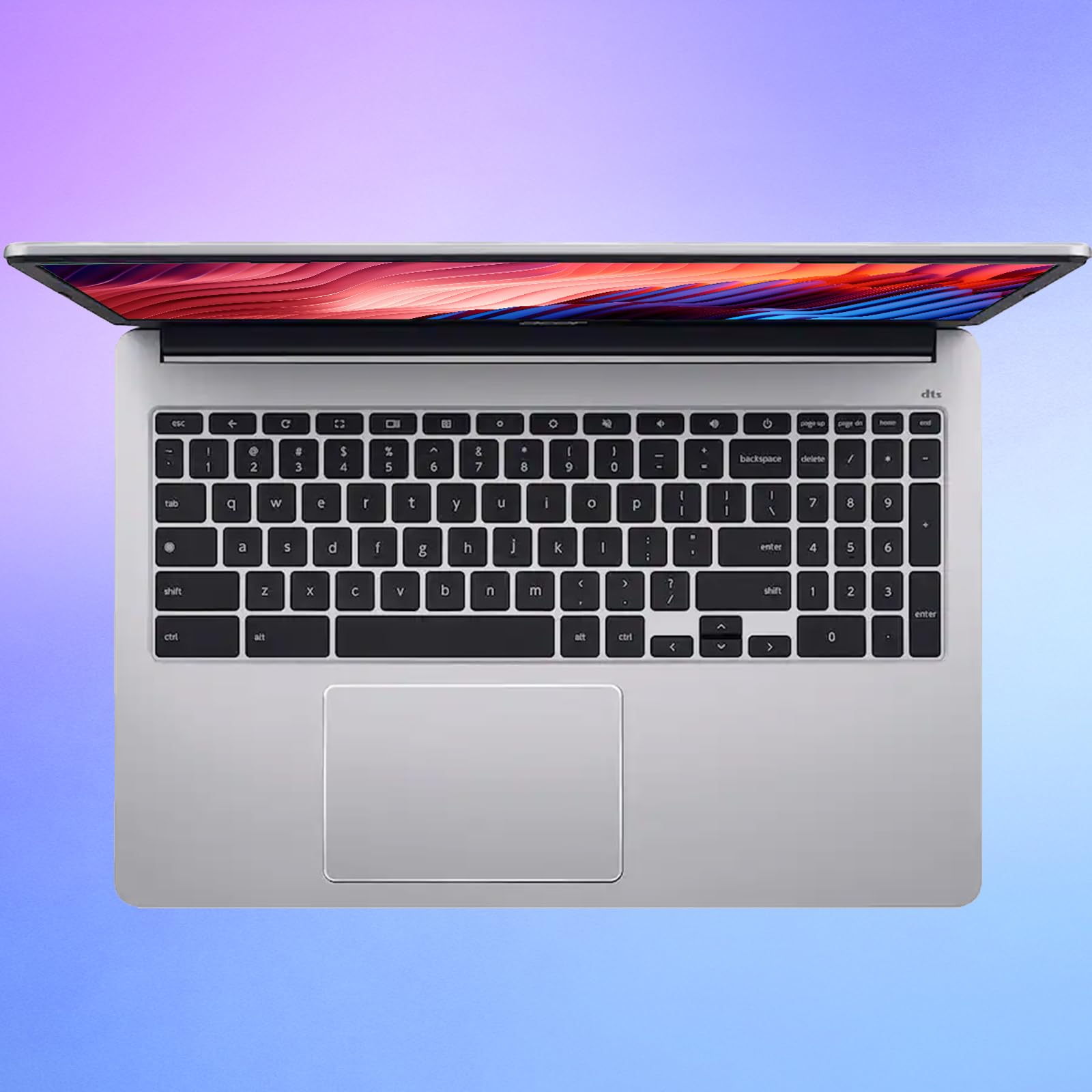 Acer Chromebook 15,6" FHD Laptop, Intel Celeron N4500, 4GB di memoria, 128GB di memoria (64GB eMMC + 64GB SD Card), 2TB Cloud Storage, 2 X USB-C & A, Google AI Pro, Bluetooth, Wi-Fi 6, DTS Audio