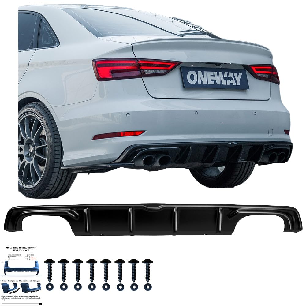 Oneway Jupe de pare-chocs arrière (Diffuseur) sur mesure