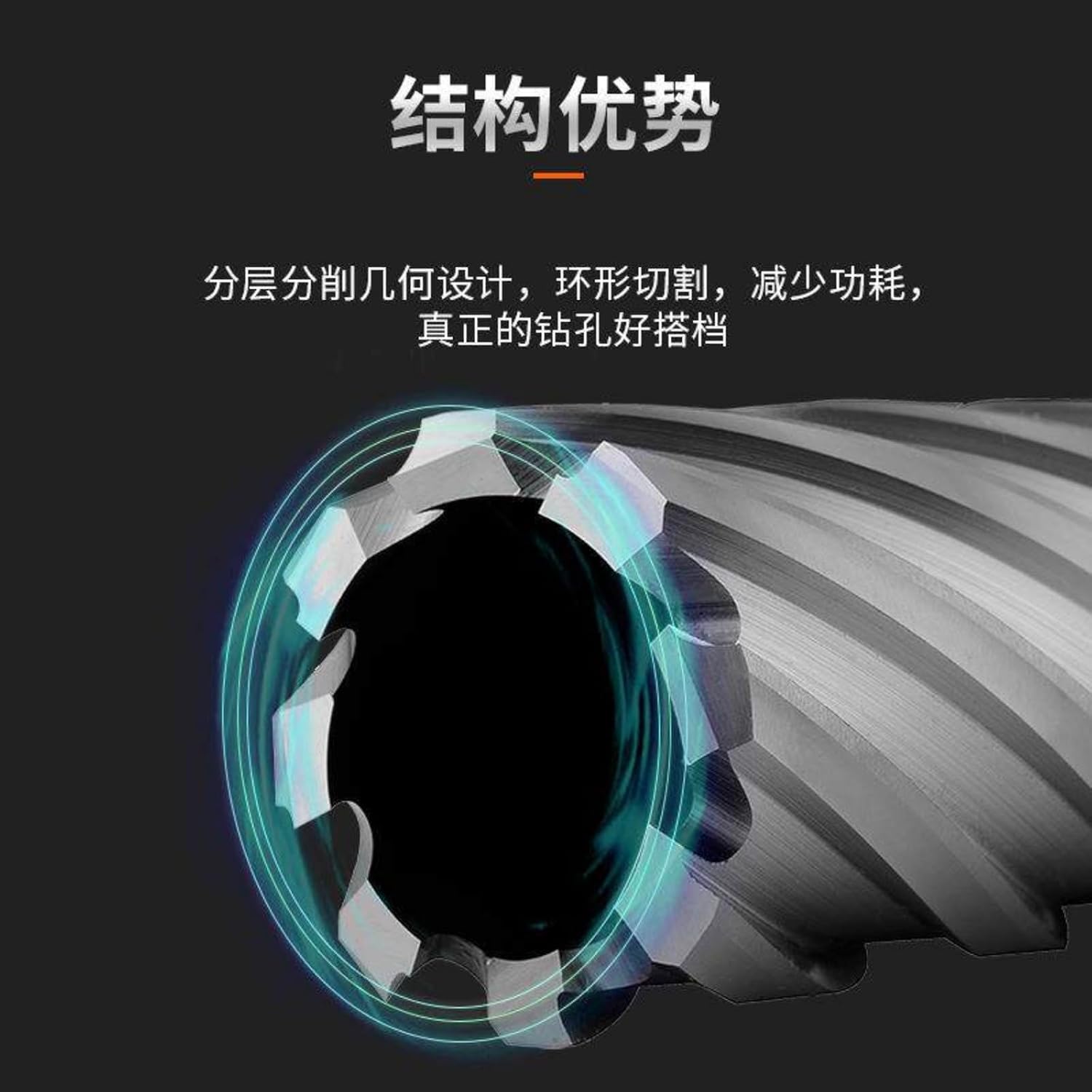 High-Speed Network 35mm Deep core and Nesting Hollow Drill bit(Φ12*35mm)