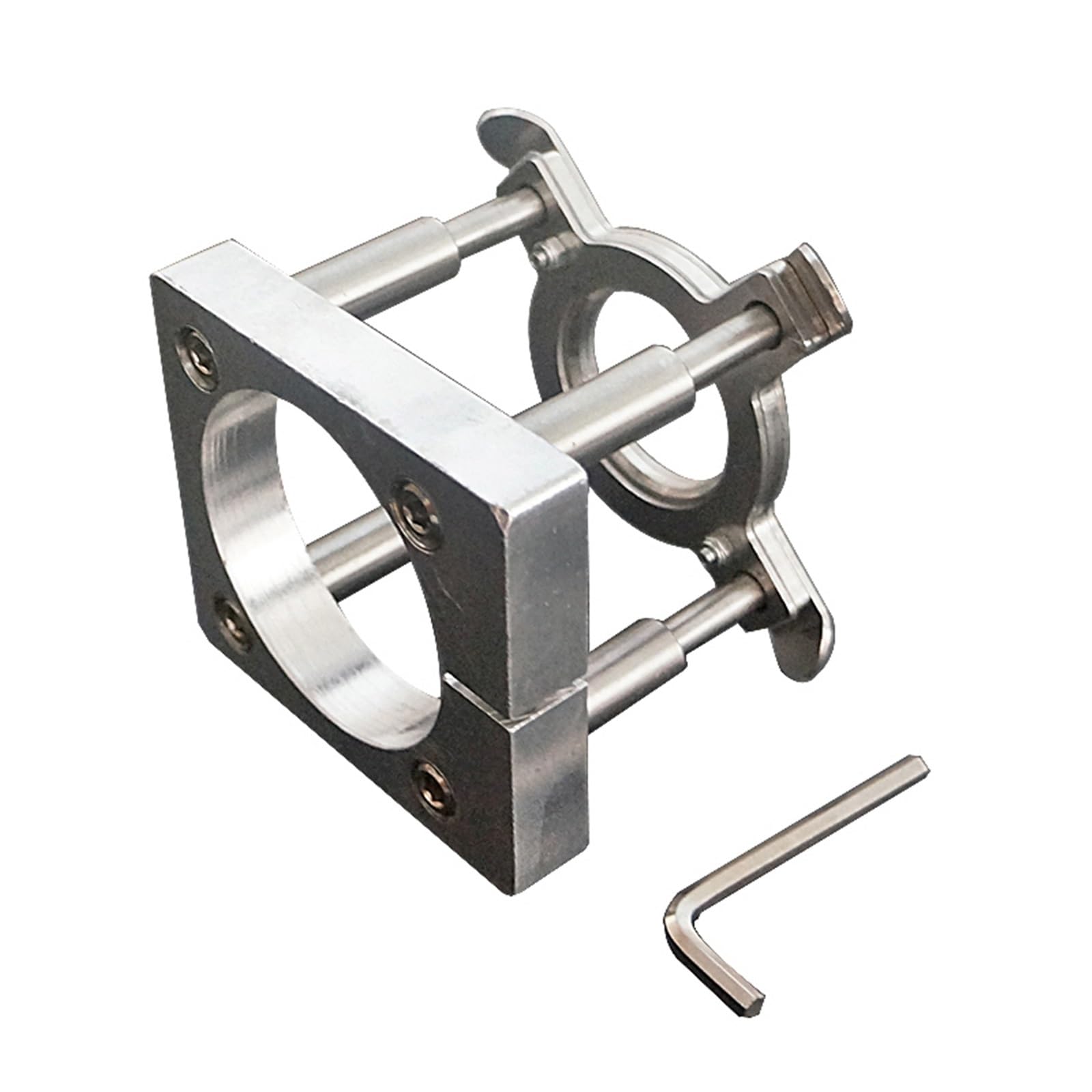 Bridgeport Milling Machine CNC Parts Table Lock Handle Silver 5/6 Thread Set