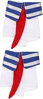 Balacoo 2 Peças Roupas De Pássaros Para Animais De Estimação Decorações De Coelho Acessórios Para Gatinhos Elegantes Roupas De Papagaio Fraldas De Papagaio Fraldas De Papagaio Poliéster