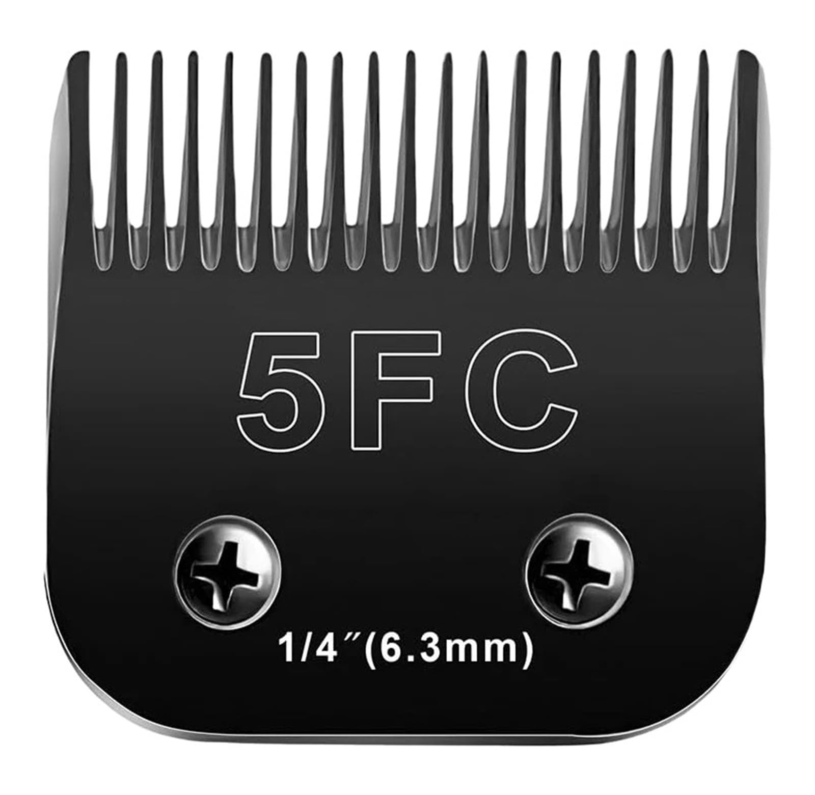 Lama for Toelettatura Peli Di Cane, Compatibile Con Andis,A5, Compatibile Con Wahl, Km-10 Lame Staccabili for Taglio Burro for Animali Domestici 4F / 5F / 7F 10 30 40(Black-5FC)