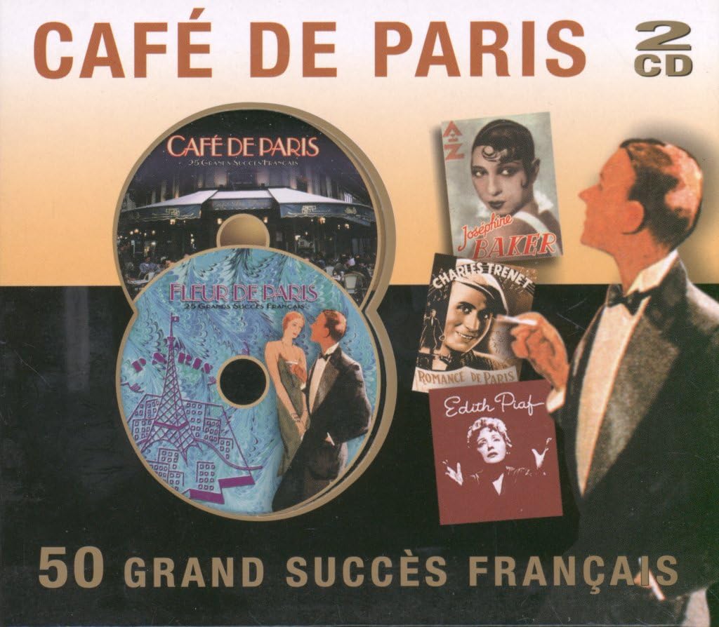 Cafe De Paris: 50 Grande Succes Francais [Audio CD]