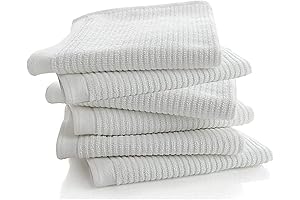 Bar Mop Kitchen and Bathroom Cleaning Towels: 6-Pack, 16" x 19", First...
