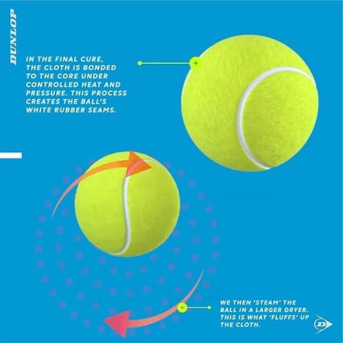 Miniatura 2 de DUNLOP Pelotas de tenis ATP Extra Duty (estuche)