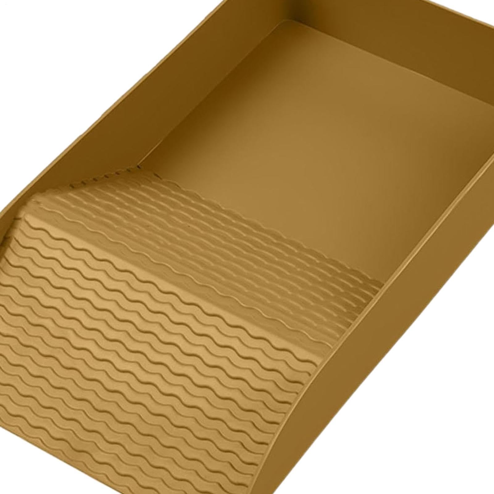 Plato de agua de tortuga, cuenco antideslizante para piscina de reptiles con rampa, accesorios reutilizables para el hábitat de tortugas, cuenco de alimentación para tomar el baño