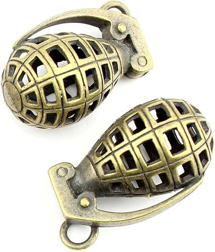 Bisutería bronce antiguo colgantes fl2016 Granada de mano Craft un montón reparación suministros