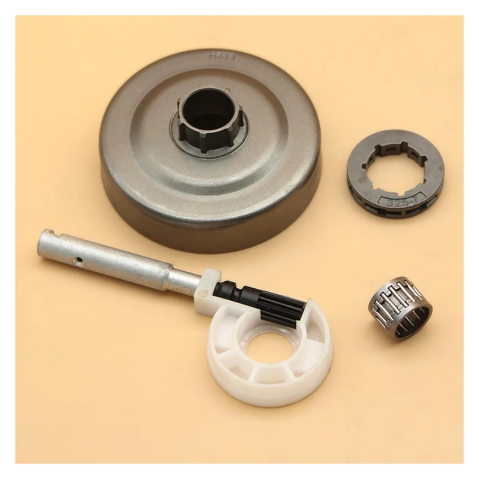 Kit De Transmisión De Bomba De Aceite De Llanta De Piñón De Tambor De Embrague De.325 "7T for Piezas De Repuesto De Motosierras Fit For H-u-s-q-v-a-r-n=-a 55 For Rancher 51