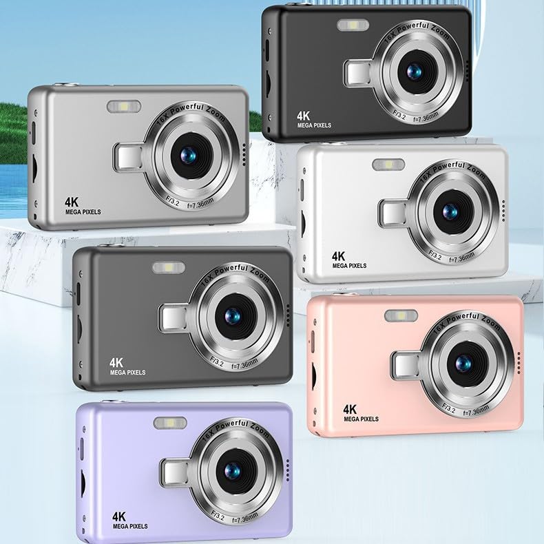 SNAPPSY International CCD HD 4K Digital Camera | 16x Powerful Zoom