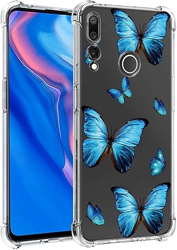 Miniatura 6 de Yerebel Funda para Huawei Y9 Prime 2019 STK-L21 Linda, funda transparente y flexible de TPU de silicona de goma suave para Huawei Y9 Prime 2019