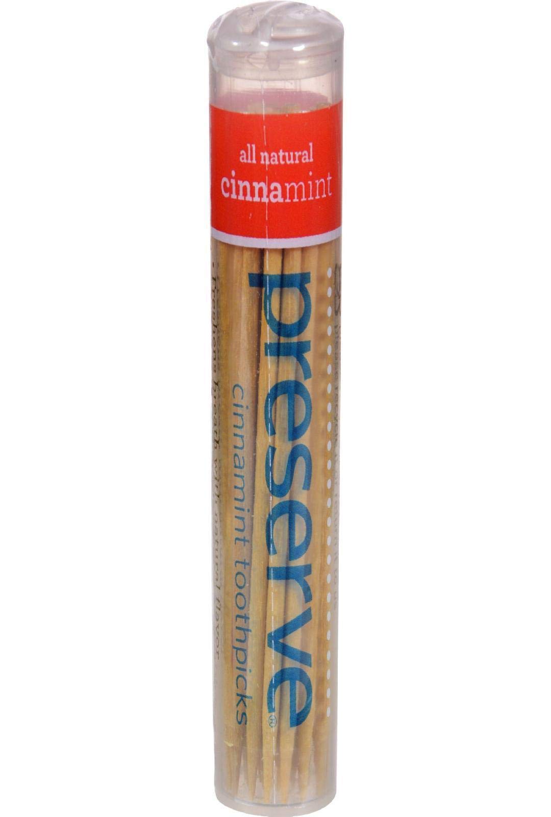 Preserve - Cinnamint Toothpicks - 35 Pick(s)