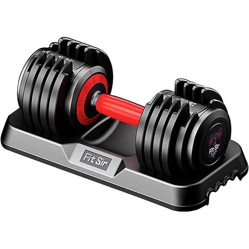 Adjustable Dumbbell Set 25/55/90LBS,10 in 1 Free Weights Dumbbell with Anti-Slip Texture Handle,1 Sec Speed Adjustment Men/Women Gym and Home Strength Training Equipment.