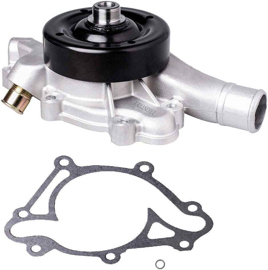 IRONTREE AW7160 Professional Water Pump Kit with Gasket for Dodge Ram1500 Dakota Durango Jeep Grand Cherokee, 3.9L V6 5.2L 5.9L V8 Engine, OE Replacement