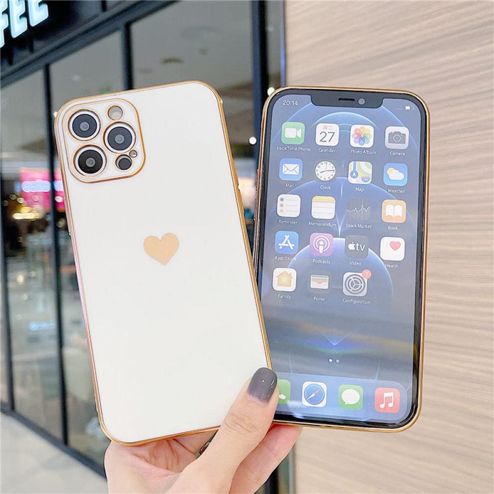 Amazon.co.jp: 電気メッキ耐衝撃電話ケースiPhone13 11 12 Pro Max 7 8