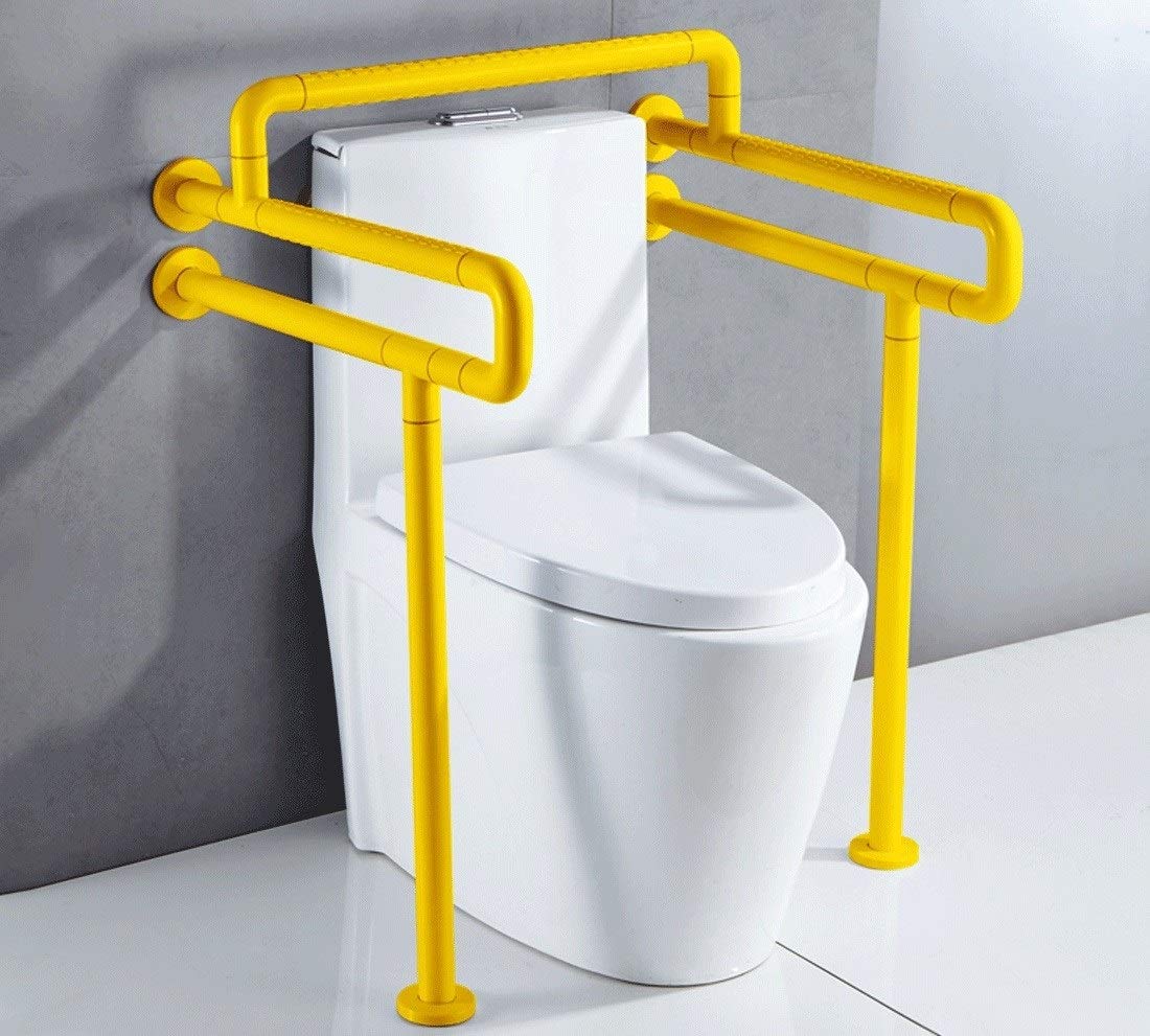 Barra De Apoyo para Baño, Barra De Apoyo De Seguridad, Barra De Apoyo De Seguridad para Baño, Barra De Apoyo De Seguridad para Inodoro, Apoyabrazos, Pasamanos De Baño Par,