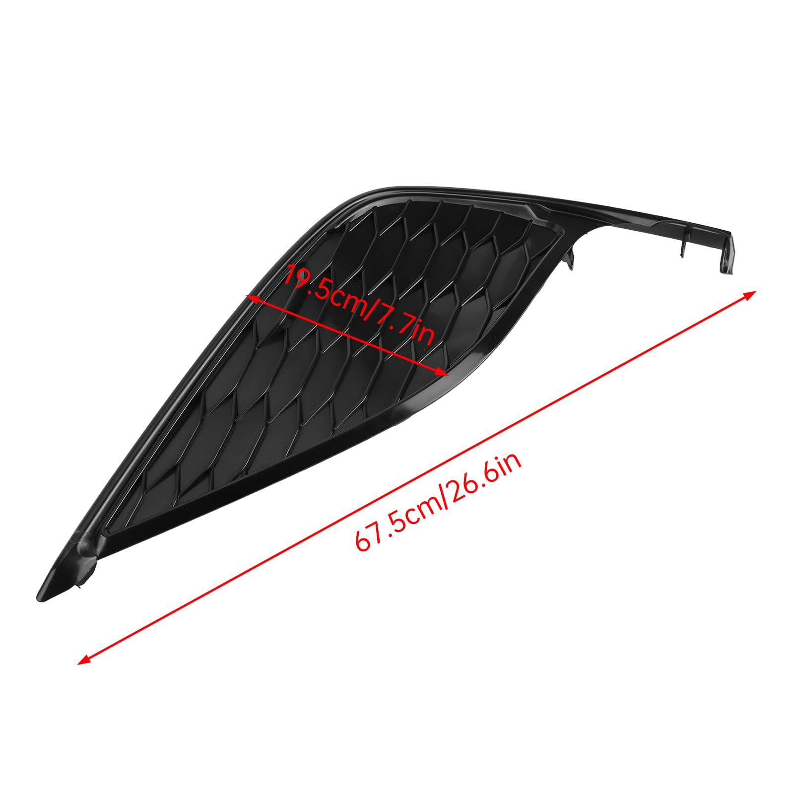 Amazon.com: Vorally Left Side Fog Light Cover Driver Side Front 