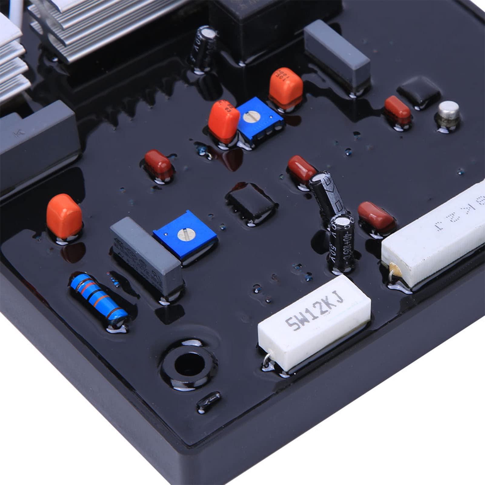 Regulador de voltaje del generador AVR monofásico 2 cables automático para grupo electrógeno sin escobillas