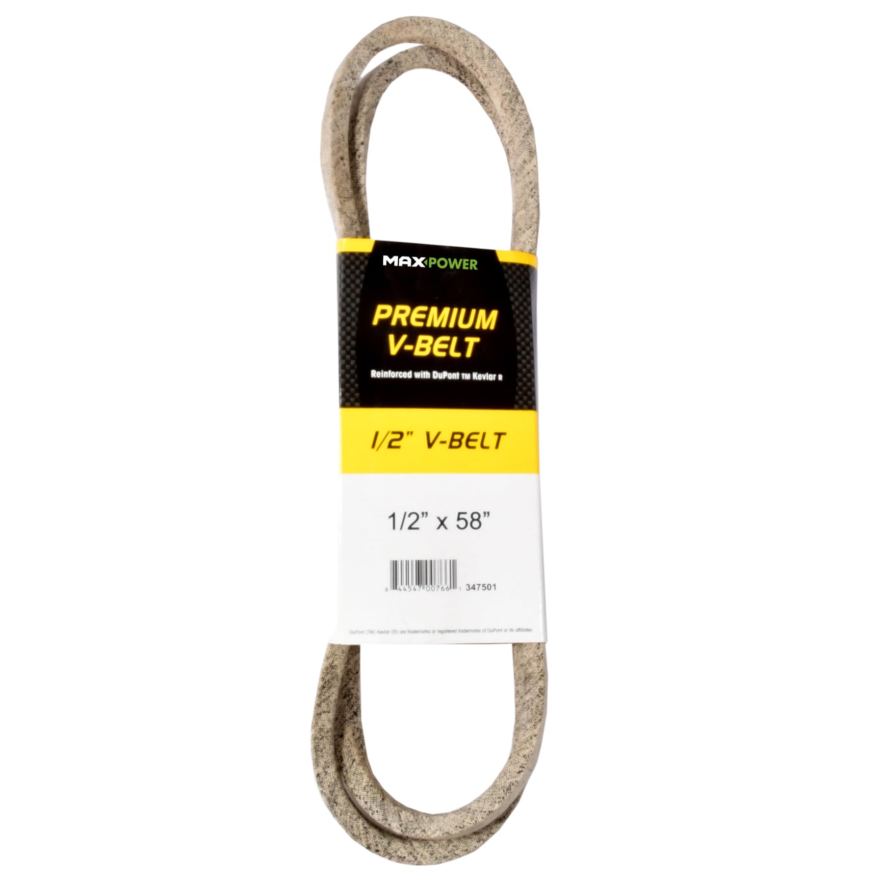 Maxpower 347501 Belt Reinforced with Kevlar Fiber Cords, 1/2" x 58"-picture-23