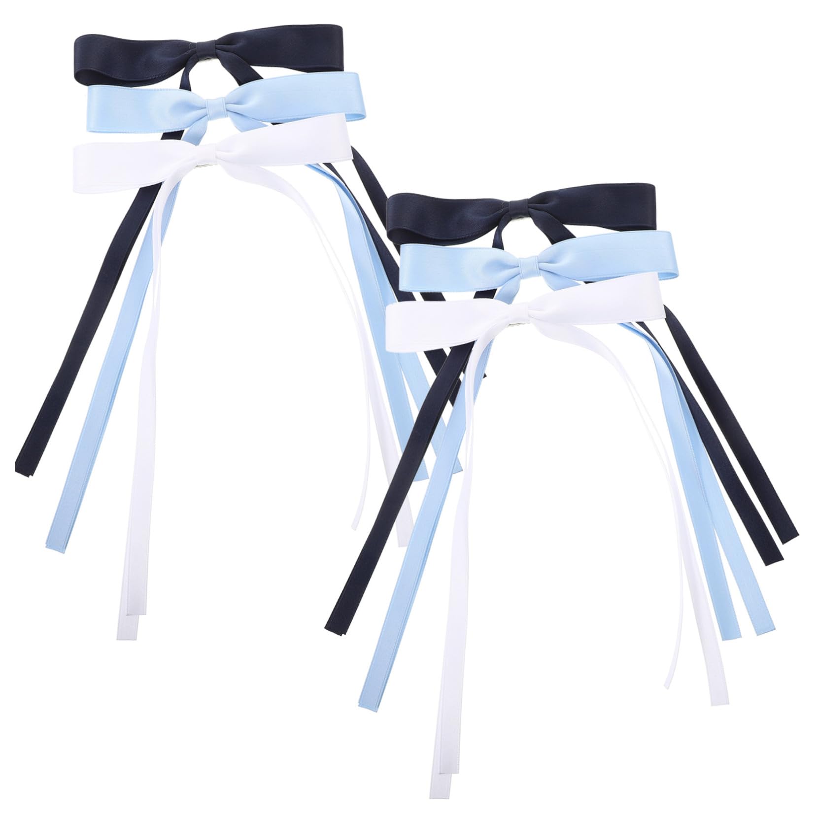 Healvian 11Sets Spinka Do Włosów Kokarda Spinka Do Włosów Kokarda Spinki 6pcs*11