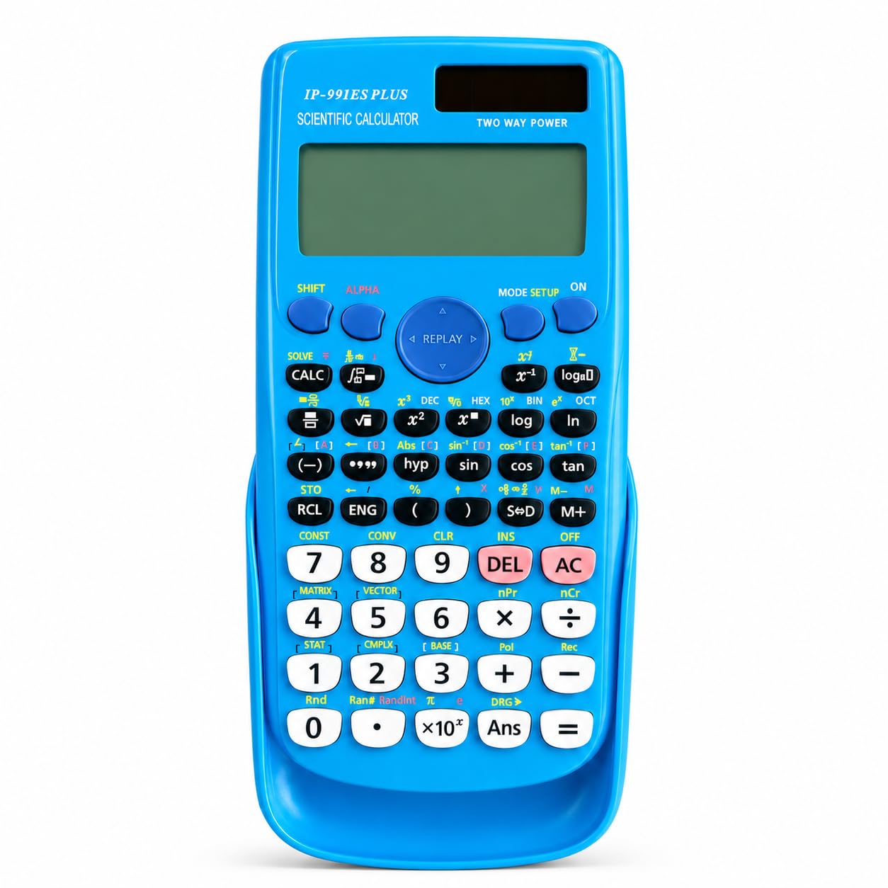 IPEROT Scientific Calculators,Solar Blue Scientific Calculator 417 Function