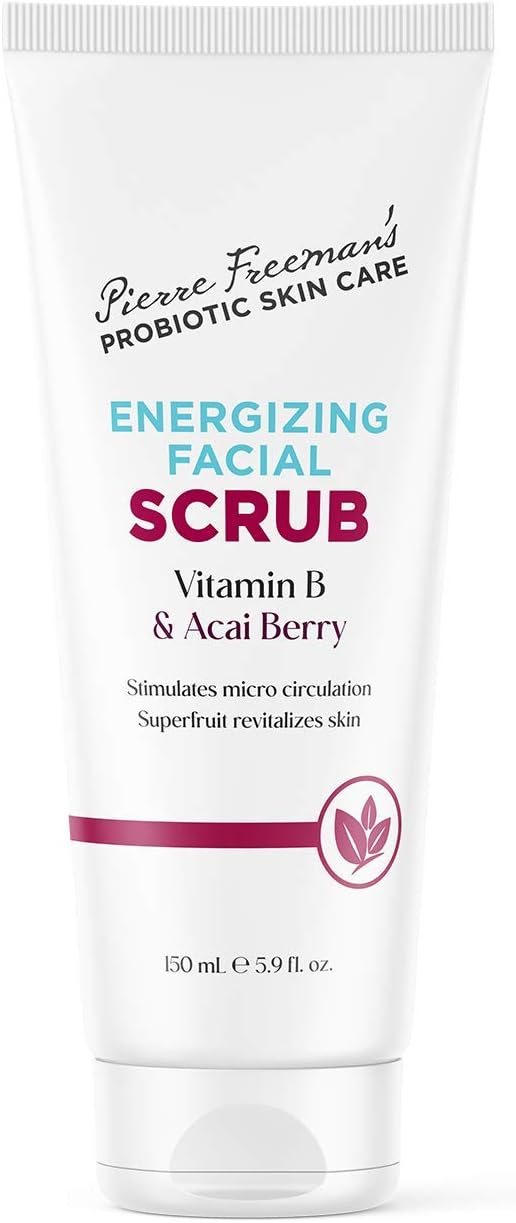 Pierre F Probiotic Energizing Facial Scrub, 5.92 Fluid Ounce
