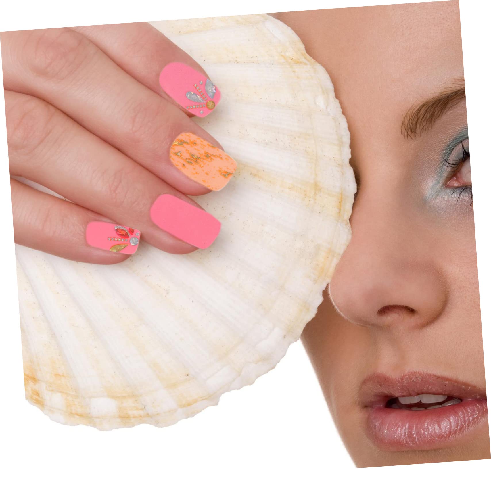 PACKOVE 5 Set Decalcomaniper Unghie Autoadesive Set Adesivi Per Facile Applicazionper Manicure Art Per Occasione Per Professionisti 6 Fogli*5