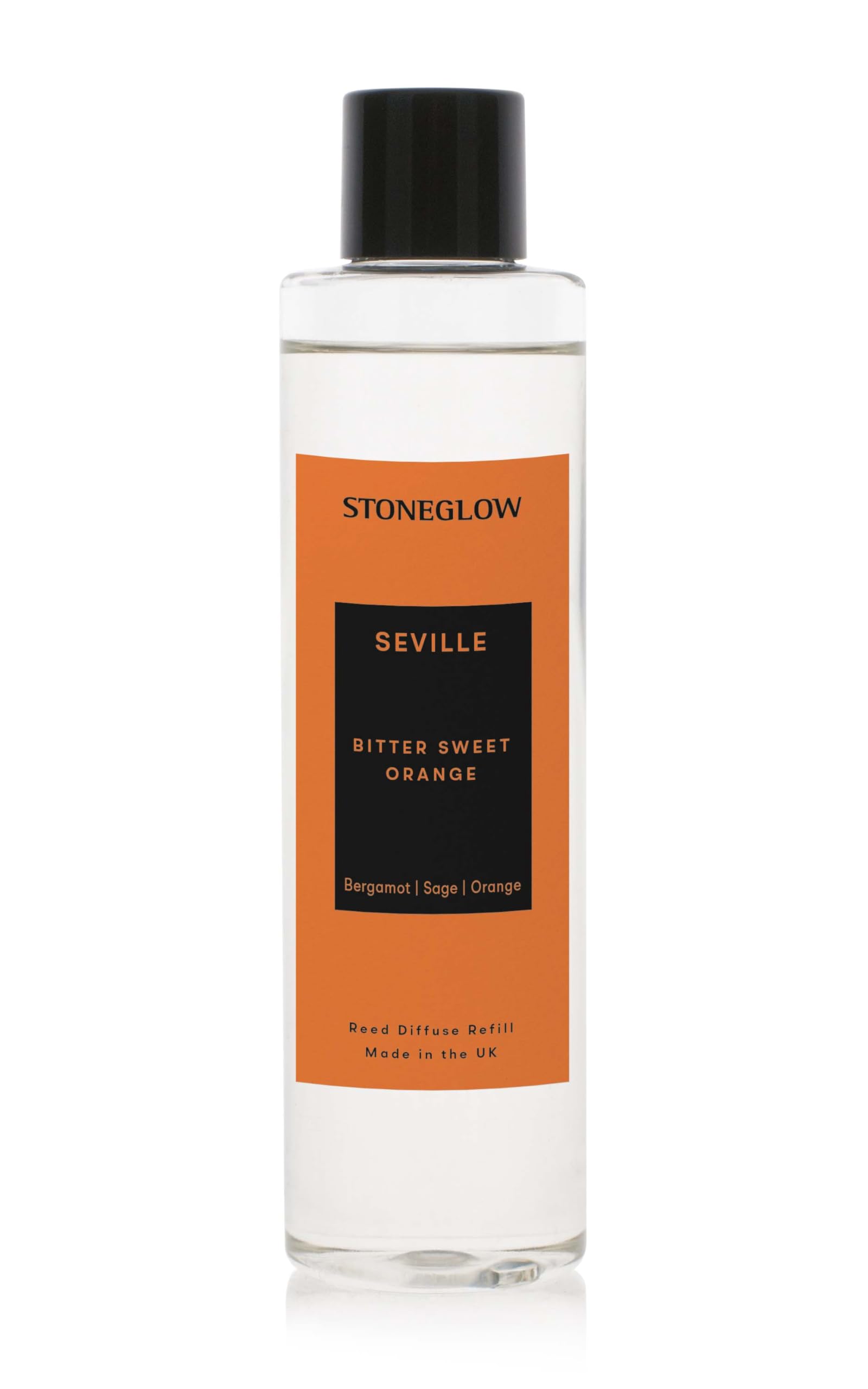 Stoneglow Orange The Explorer Collection - Seville 210Ml Reed Diffuser Refill - Bergamot, Sage,