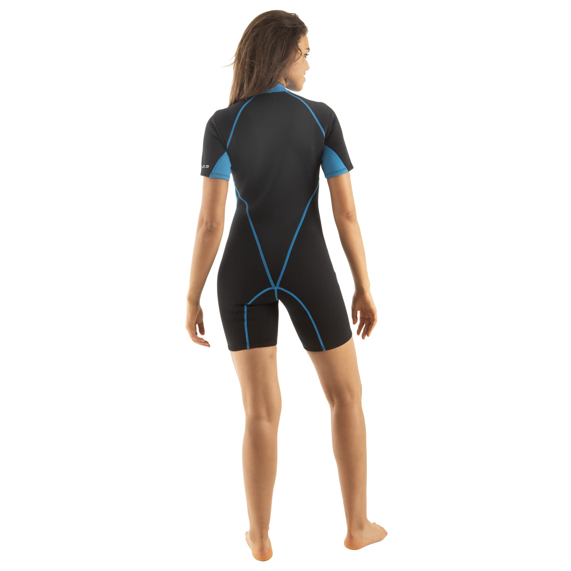 Seac Ciao (eancien Sealight) – Combinaison en néoprène à Jambes/Manches Courtes 2,5 mm pour Femme